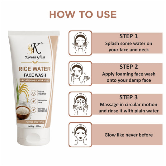 RICE FACE WASH