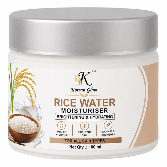 Rice Water Moisturiser for glowing skin